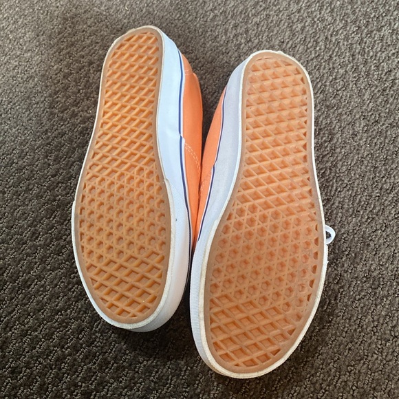 Size 8 Orange- Peach Van Sneakers - Picture 2 of 5